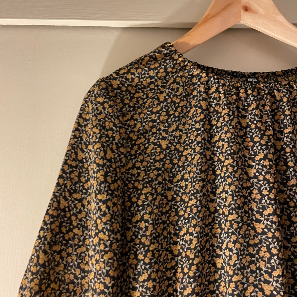 Floral knee length dress
